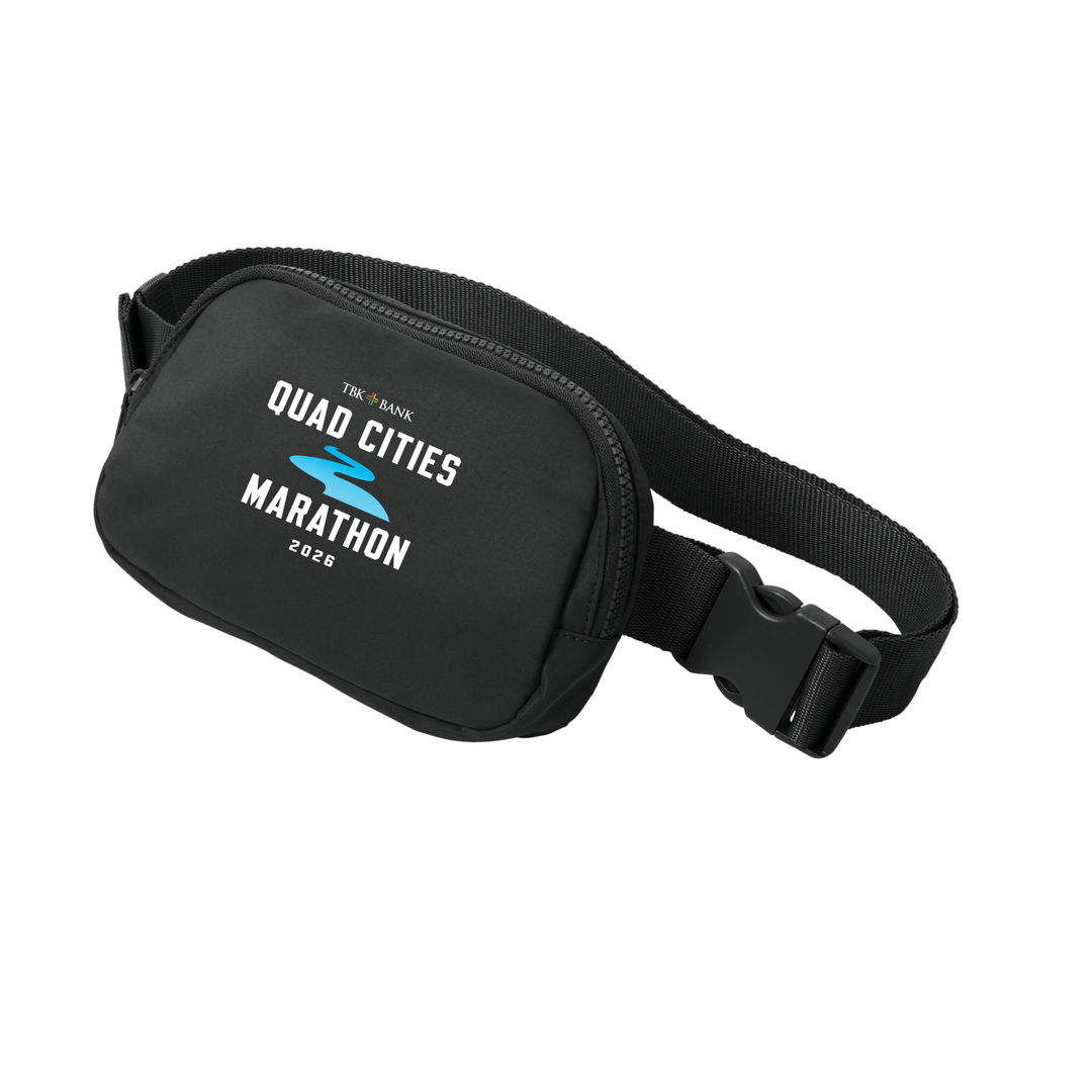Quad Cities Marathon -  Matte Hip Pack - BG936