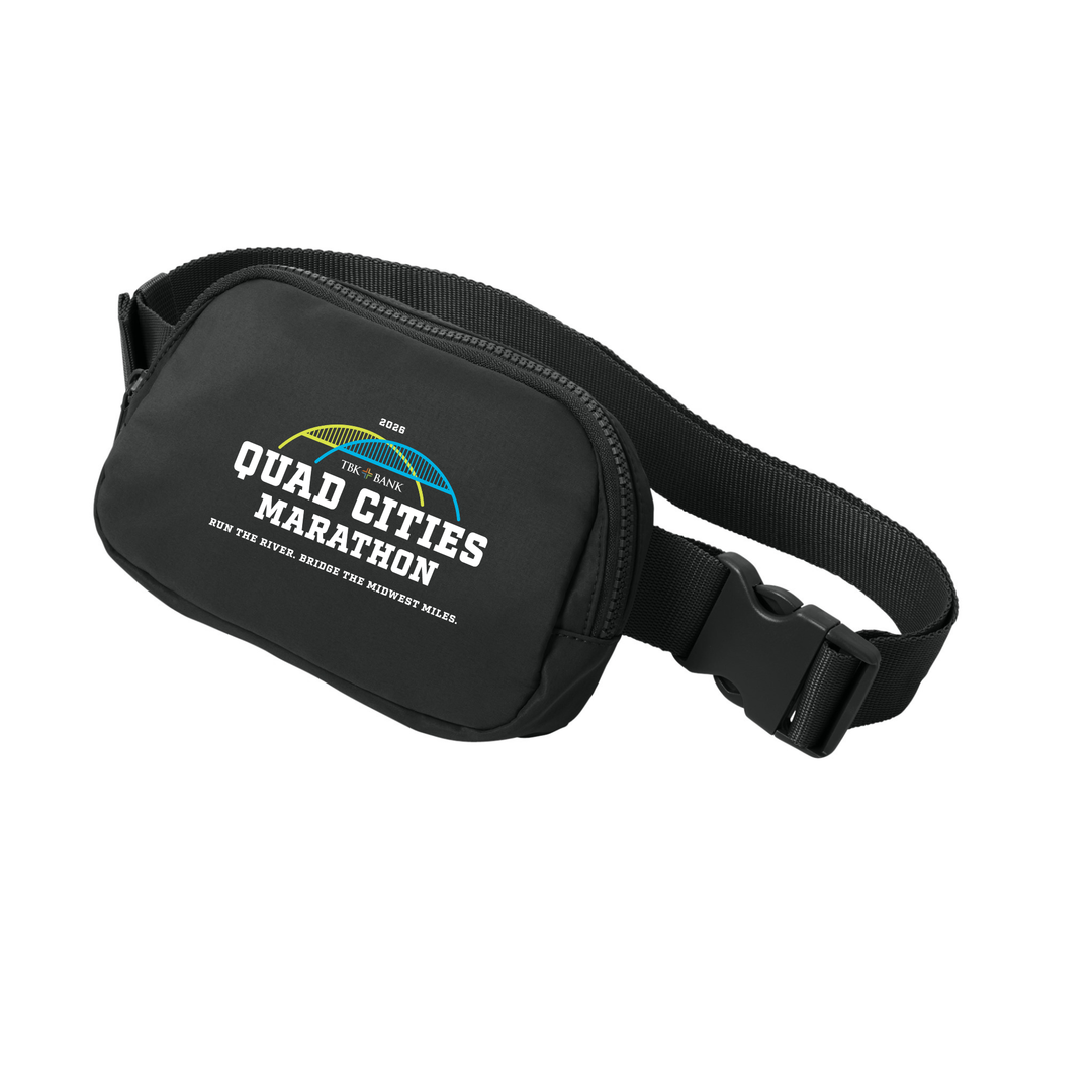 Quad Cities Marathon -  Matte Hip Pack - BG936