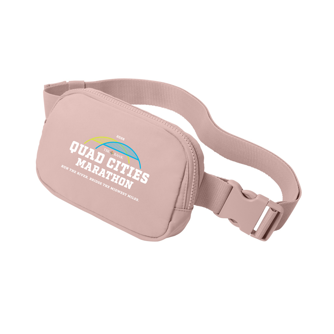 Quad Cities Marathon -  Matte Hip Pack - BG936
