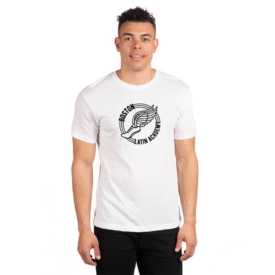 Boston Latin Academy T&F - Camiseta unisex de mezcla triple Next Level Apparel (NL6010)