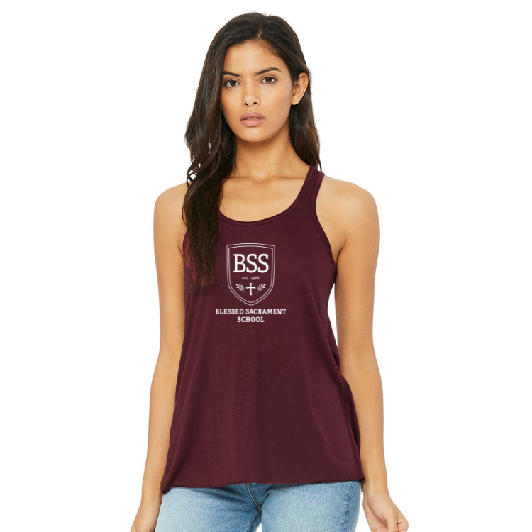 Camiseta sin mangas holgada con espalda cruzada para mujer de BSS (B8800)