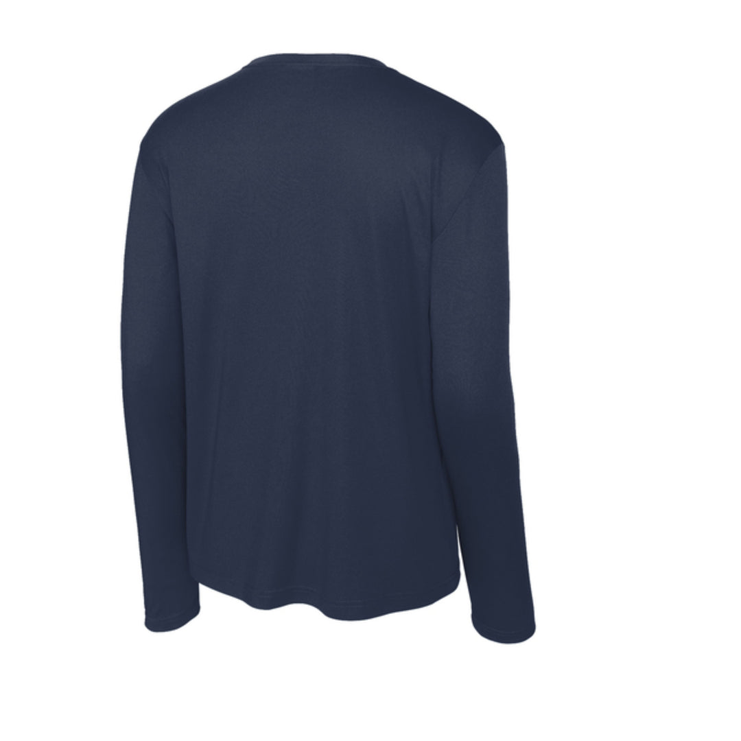 Waterfront 5K Official Logo -  True Navy Unisex Long Sleeve Performance Tee (ST350LS)