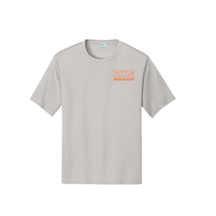 Waterfront 5K - Performance T-Shirt- Silver (PC380)
