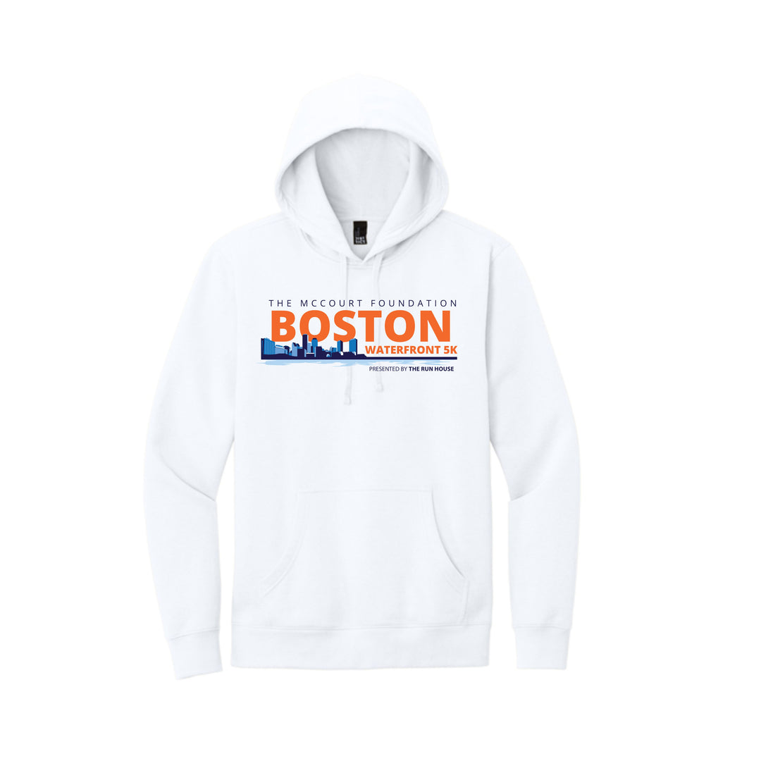 Waterfront 5K -  White V.I.T Unisex Fleece Hoodie (DT6100)