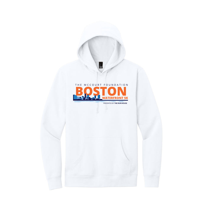 Waterfront 5K -  White V.I.T Unisex Fleece Hoodie (DT6100)