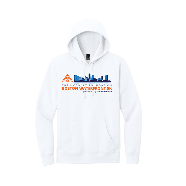 Waterfront 5K -  White V.I.T Unisex Fleece Hoodie (DT6100)