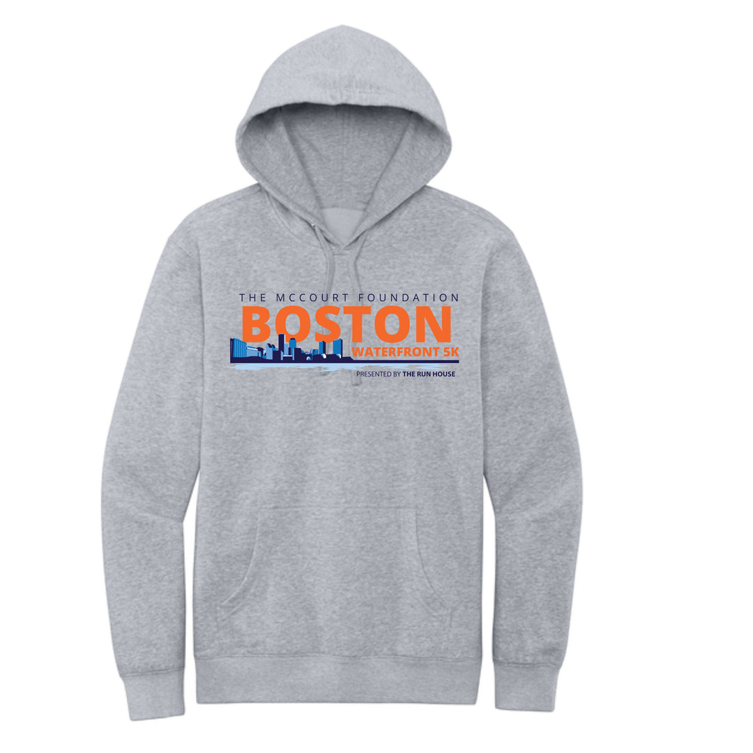 Waterfront 5K -  Grey V.I.T Unisex Fleece Hoodie (DT6100)