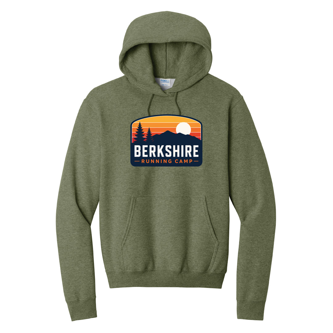 Berkshire Running Camp - Unisex Fleece Pullover Hooded Sweatshirt (PC78H) (B119 FC)