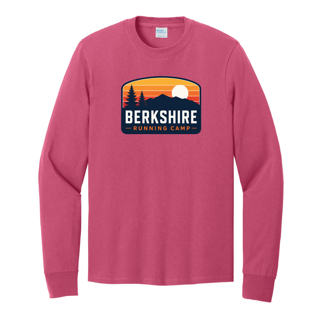 Berkshire Running Camp - Adult Cotton Long Sleeve Tee (PC54LS) (B119 FC)