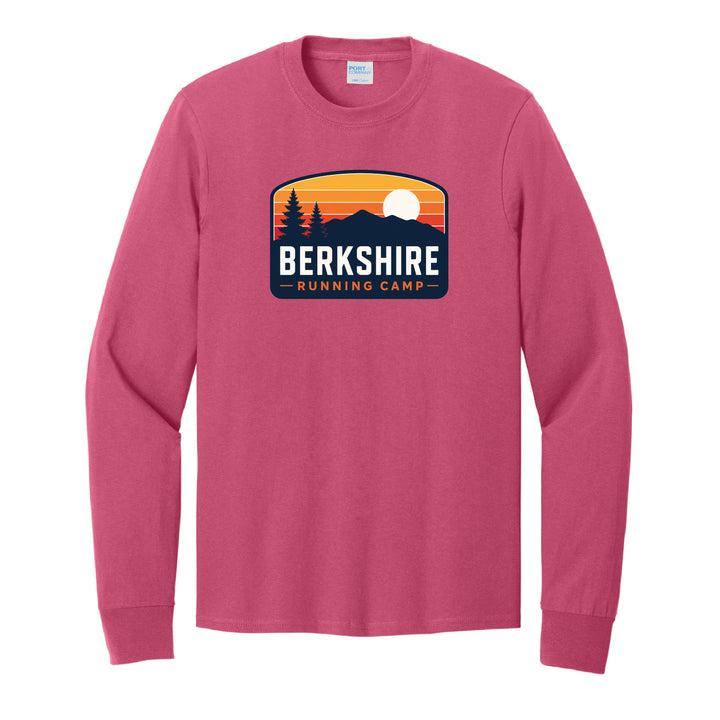 Berkshire Running Camp - Adult Cotton Long Sleeve Tee (PC54LS) (B119 FC)