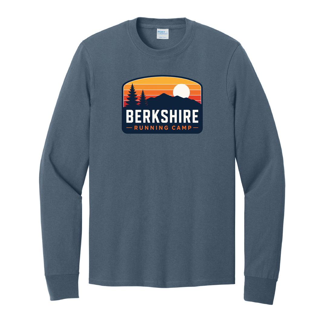 Berkshire Running Camp - Adult Cotton Long Sleeve Tee (PC54LS) (B119 FC)