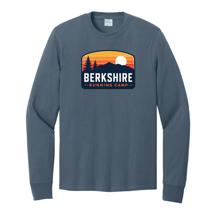 Berkshire Running Camp - Adult Cotton Long Sleeve Tee (PC54LS) (B119 FC)
