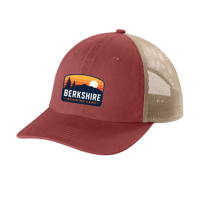 Berkshire Running Camp - Sunwashed Trucker Cap (CCST0) (B122 hat)