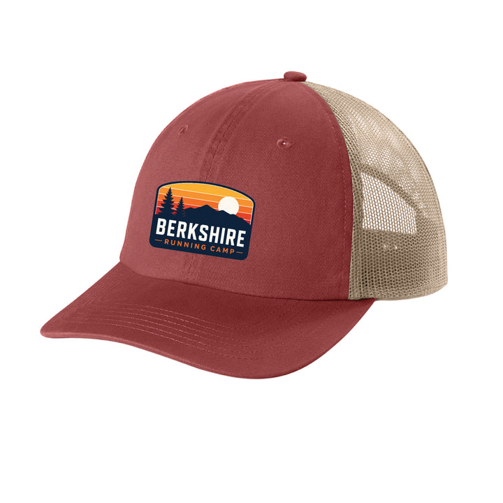 Berkshire Running Camp - Sunwashed Trucker Cap (CCST0) (B122 hat)