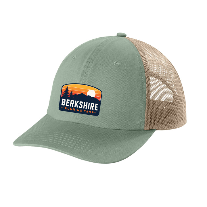 Berkshire Running Camp - Sunwashed Trucker Cap (CCST0) (B122 hat)