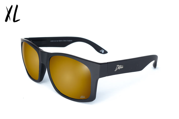 Big Kahuna XL - Matte Black - 24k Gold Polarized