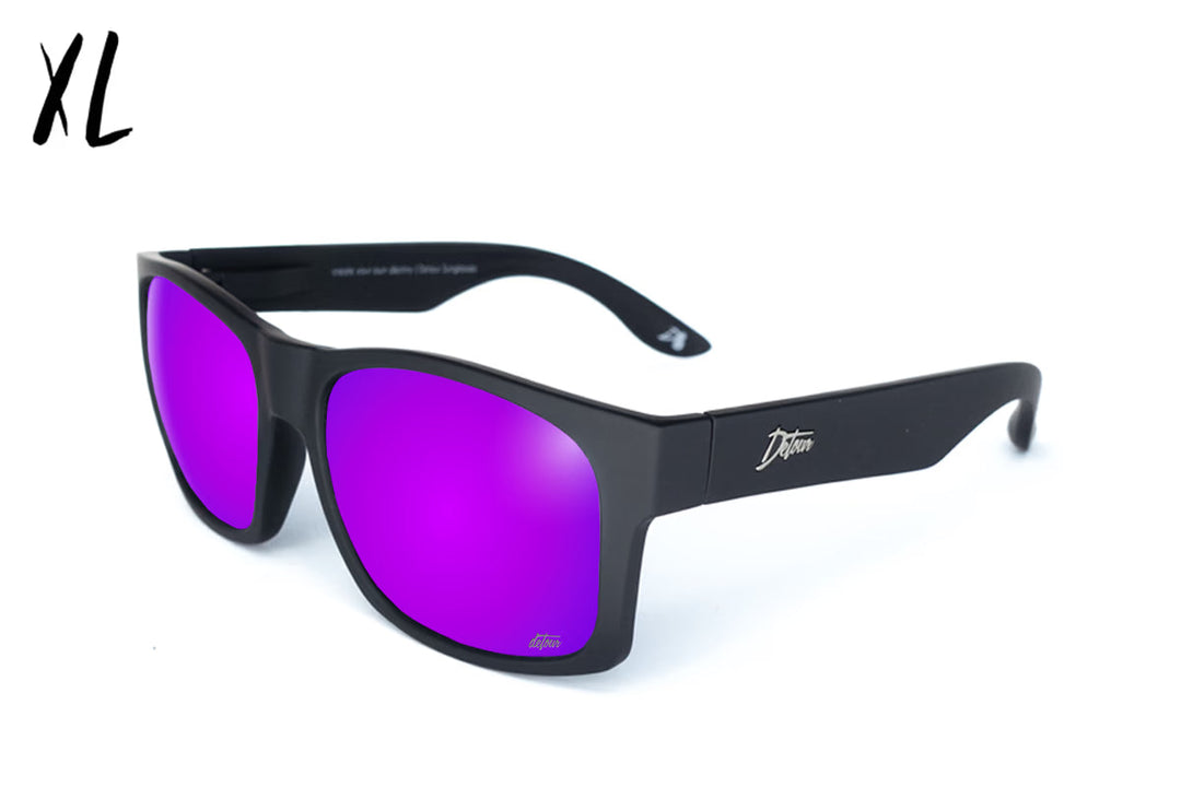 Big Kahuna XL - Matte Black - Purple Polarized