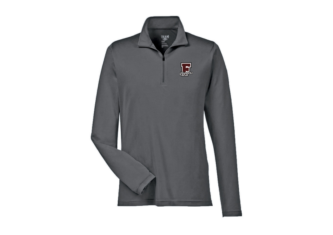 Falmouth HS School Store - Team 365 Men's Zone Performance Quarter-Zip (TT31)