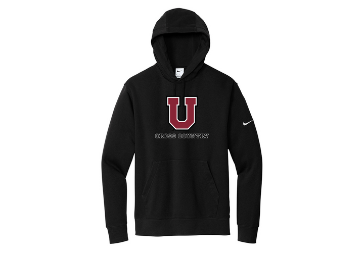 Union College XC - Nike Club Fleece Sleeve Swoosh Pullover Hoodie (NKDR1499)