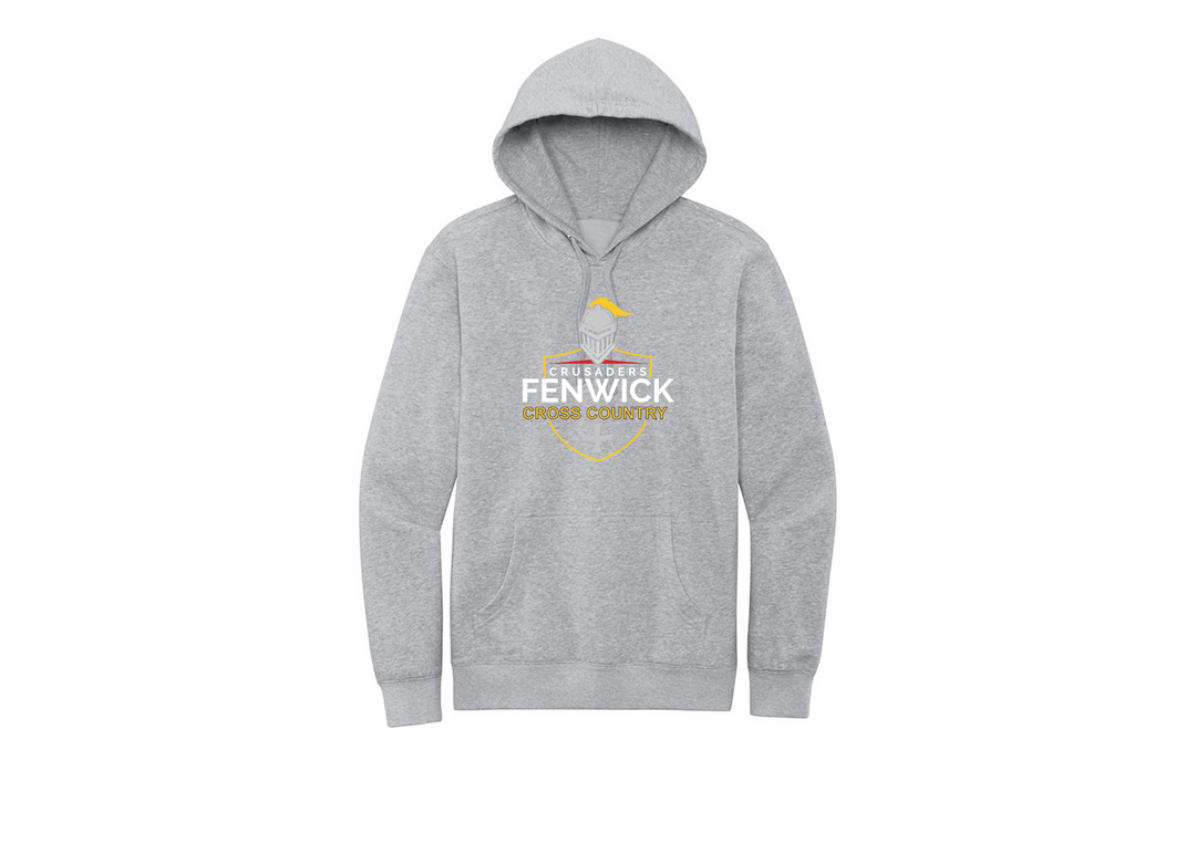 Sudadera con capucha de polar para adultos del equipo Bishop Fenwick XC (DT6100)