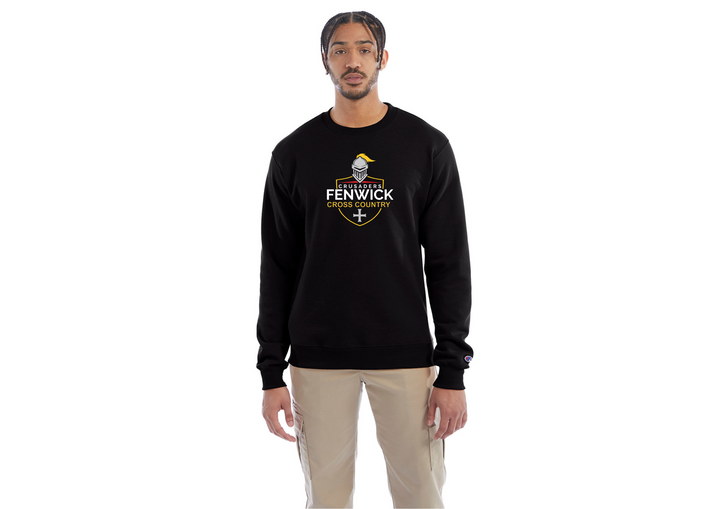 Sudadera de cuello redondo Champion del equipo Bishop Fenwick XC (S600)