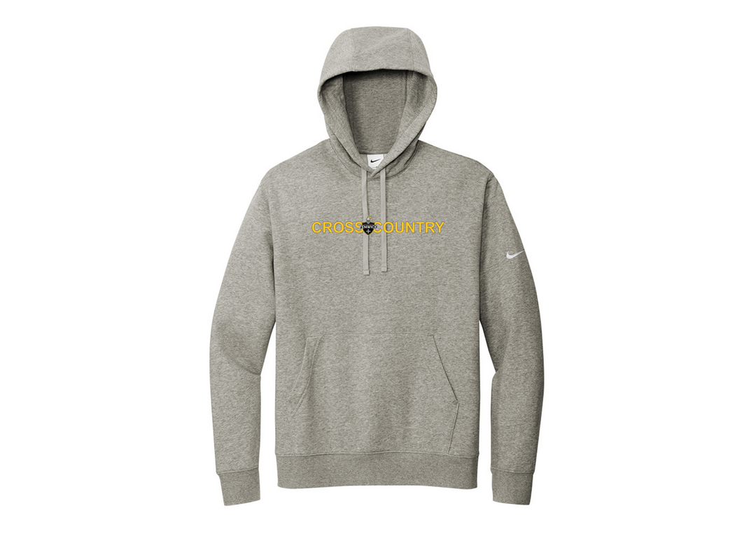 Sudadera con capucha y logo Nike Club Fleece Sleeve del equipo Bishop Fenwick XC (NKDR1499)