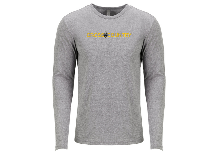 Bishop Fenwick XC Team - Next Level Apparel Men's Triblend Long-Sleeve Crew (6071)