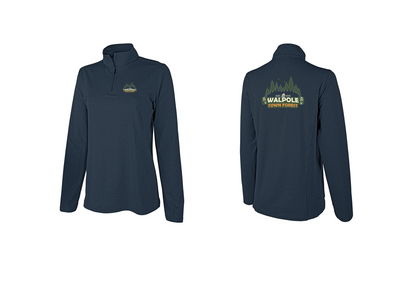 Walpole Town Forest - Chaqueta elástica con cremallera de un cuarto y diseño ecológico jaspeado para mujer (5468)