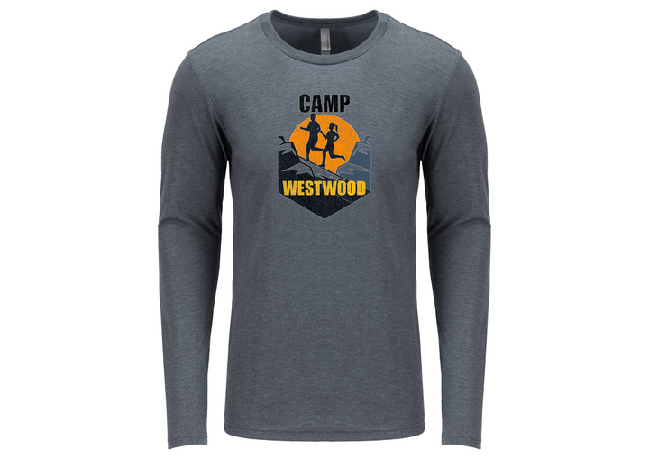 Westwood XC Camp - Camiseta de manga larga triblend para hombre de Next Level Apparel (6071)