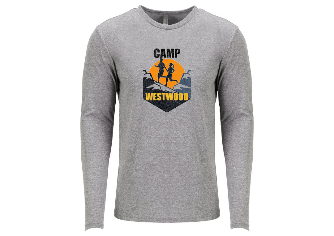 Westwood XC Camp - Camiseta de manga larga triblend para hombre de Next Level Apparel (6071)