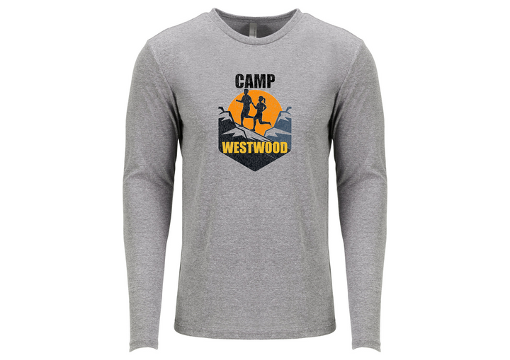 Westwood XC Camp - Camiseta de manga larga triblend para hombre de Next Level Apparel (6071)