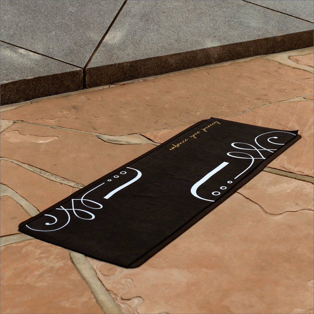 Onyx Yoga Towel