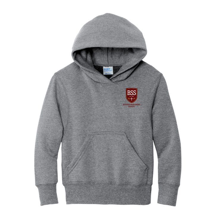 BSS Youth Core Fleece Pullover Hooded Sweatshirt (PC90YH)