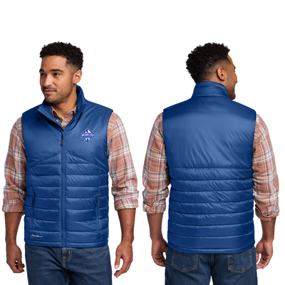 Antarctica Marathon 2027 - Eddie Bauer Men's Quilted Vest (EB512)