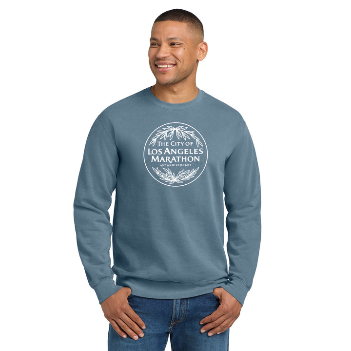 LA Marathon - Comfort Colors Adult Unisex Crewneck Sweatshirt (1566)