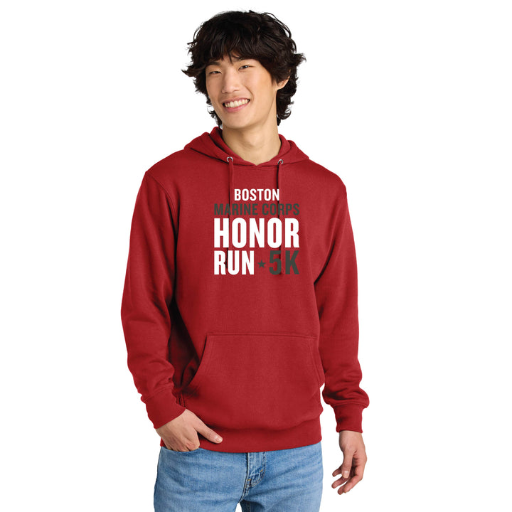 Boston Marine Corps Honor Run 5K - Adult Fleece Hoodie (DT6100)