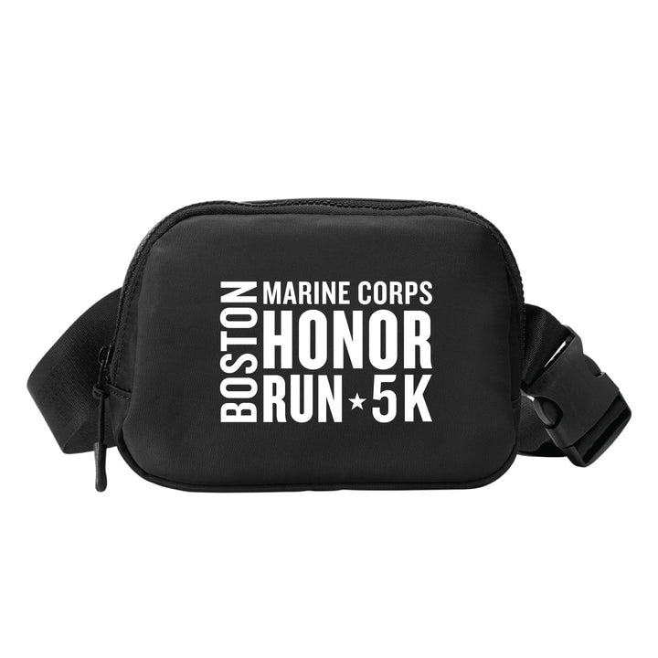 Boston Marine Corps Honor Run 5K - Waterproof Cross Body Belt Bag (CE061)