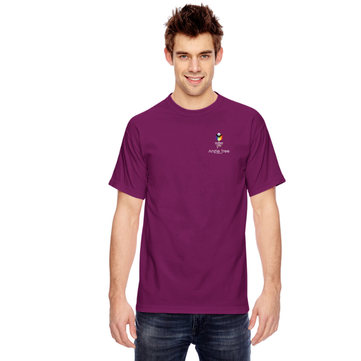 Camiseta unisex de peso pesado para adultos de Angle Tree Friends of Dorothy (C1717)