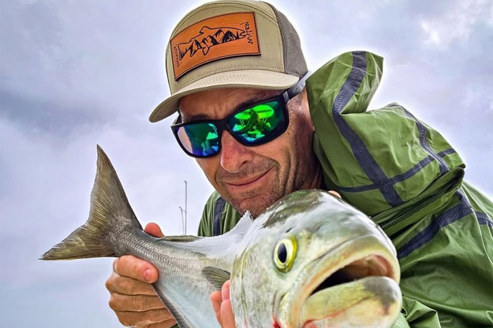 Breach - Matte Black - Green Machine Polarized ANSI Z87+