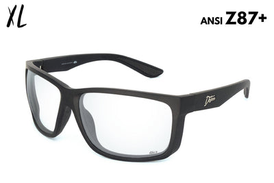 Breach XL - Matte Black - Clear ANSI Z87+