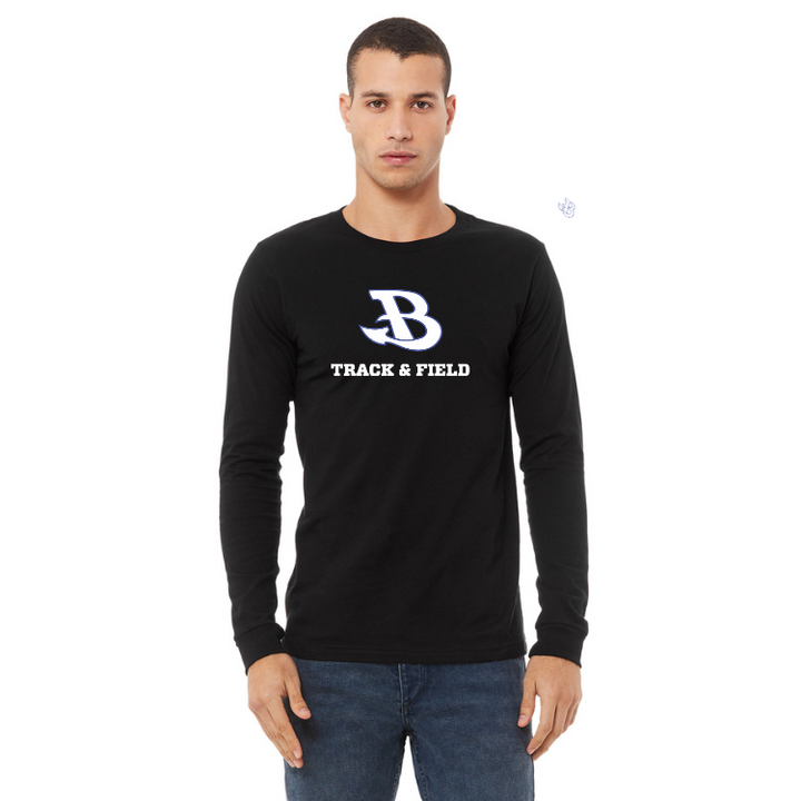 Burlington Track and Field Jersey Long-Sleeve T-Shirt (3501)