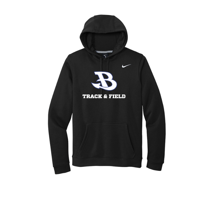 Burlington Track & Field Nike Club Fleece Pullover Hoodie (CJ1611)