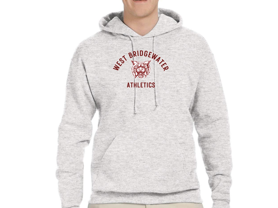 Sudadera con capucha y cuello redondo de polar NuBlend® para adultos de West Bridgewater Athletics Jerzees (996)