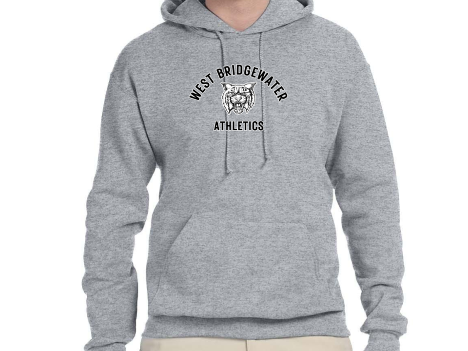 Sudadera con capucha y cuello redondo de polar NuBlend® para adultos de West Bridgewater Athletics Jerzees (996)