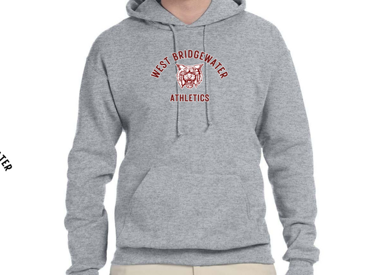 Sudadera con capucha y cuello redondo de polar NuBlend® para adultos de West Bridgewater Athletics Jerzees (996)