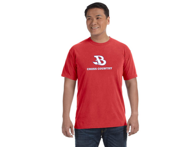 Burlington Cross Country - Camiseta de hilado en anillo de peso pesado con colores cómodos (1717)