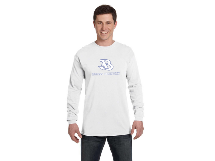 BURLINGTON CROSS COUNTRY COMFORT COLORS ADULT HEAVYWEIGHT RS LONG-SLEEVE T-SHIRT (C6014)