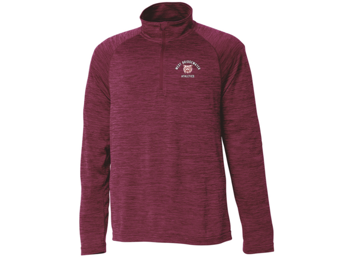 West Bridgewater Athletics Men's Space Dye Performance Pullover (9763)