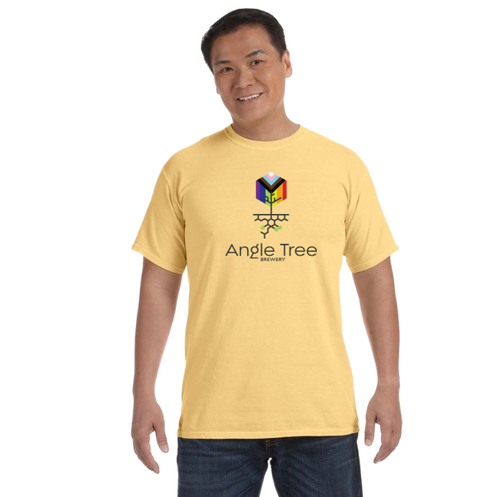 Camiseta unisex de peso pesado para adultos de Angle Tree Friends of Dorothy (C1717)