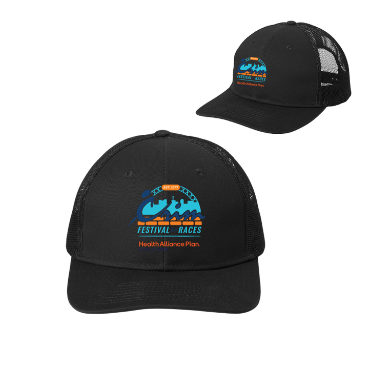 Gorra de camionero Crim HAP con cierre a presión (C402)